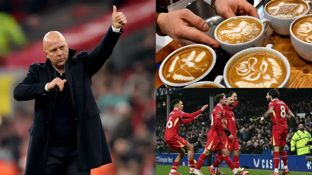 Slot Explains How COFFEE Is Behind Liverpool’s Treble Bid