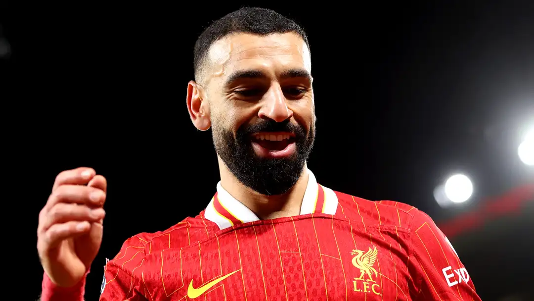 Salah All Smiles As Liverpool Close In On PL Title