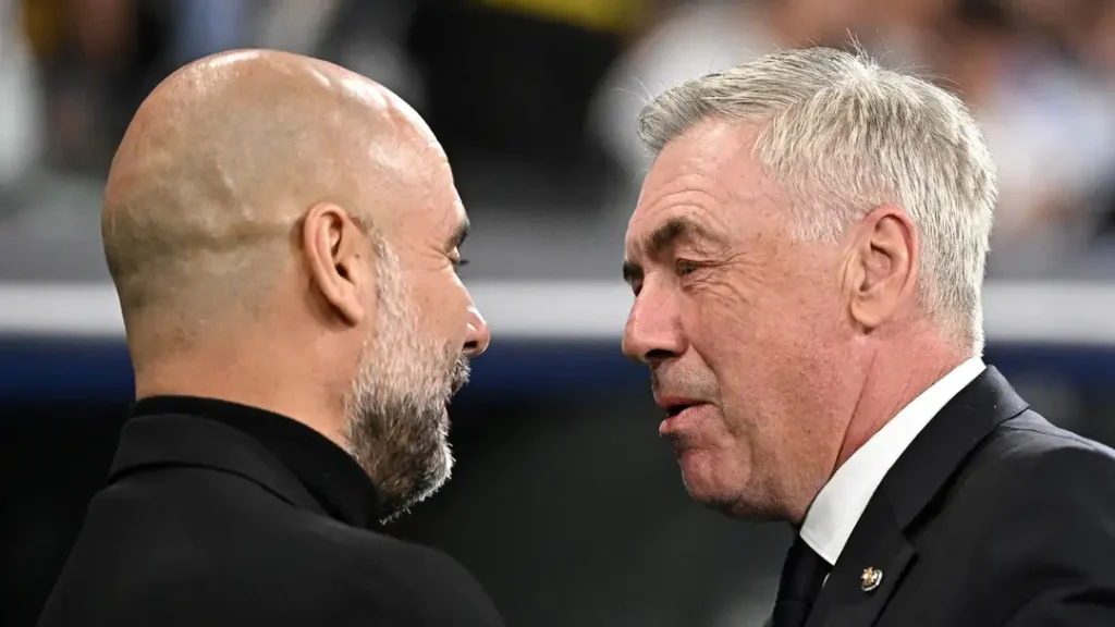 Ancelotti Talks Pep Ahead Of Crunch UCL Tie