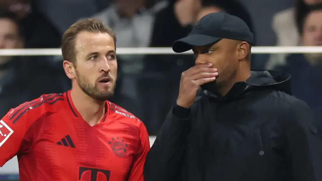 Kompany Issues Update On Kane After Coming Off Against Celtic