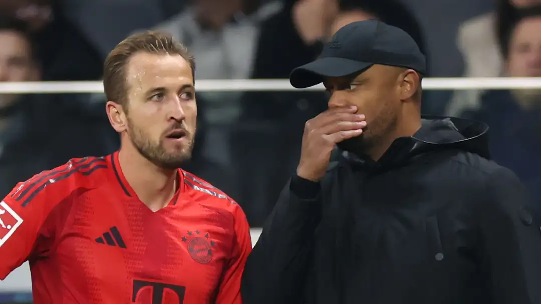 Kompany Issues Update On Kane After Coming Off Against Celtic