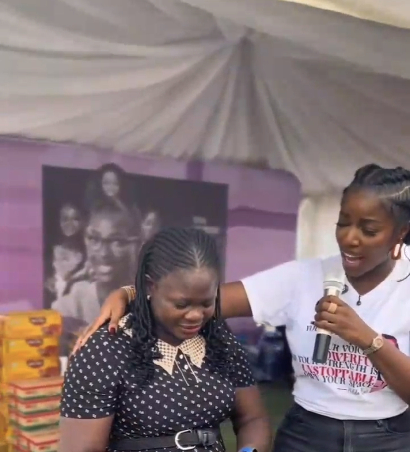 IWD: Hilda Baci Melts Hearts With 500K Cash Gift To School Teacher