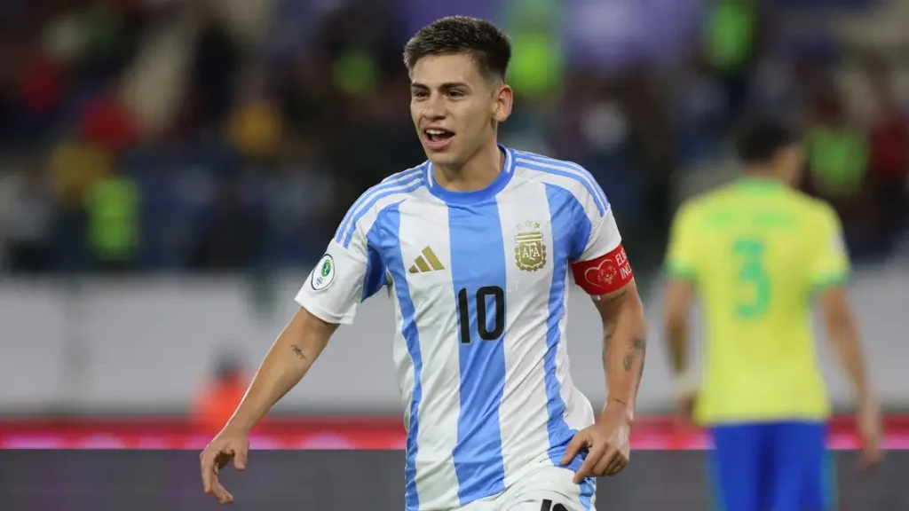 Echeverri Earns Shock Argentina Call With Messi