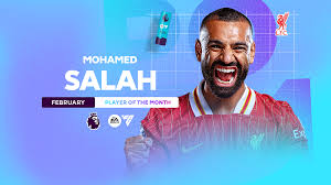 Mo Salah Wins Premier League Player Of The Month Award For February