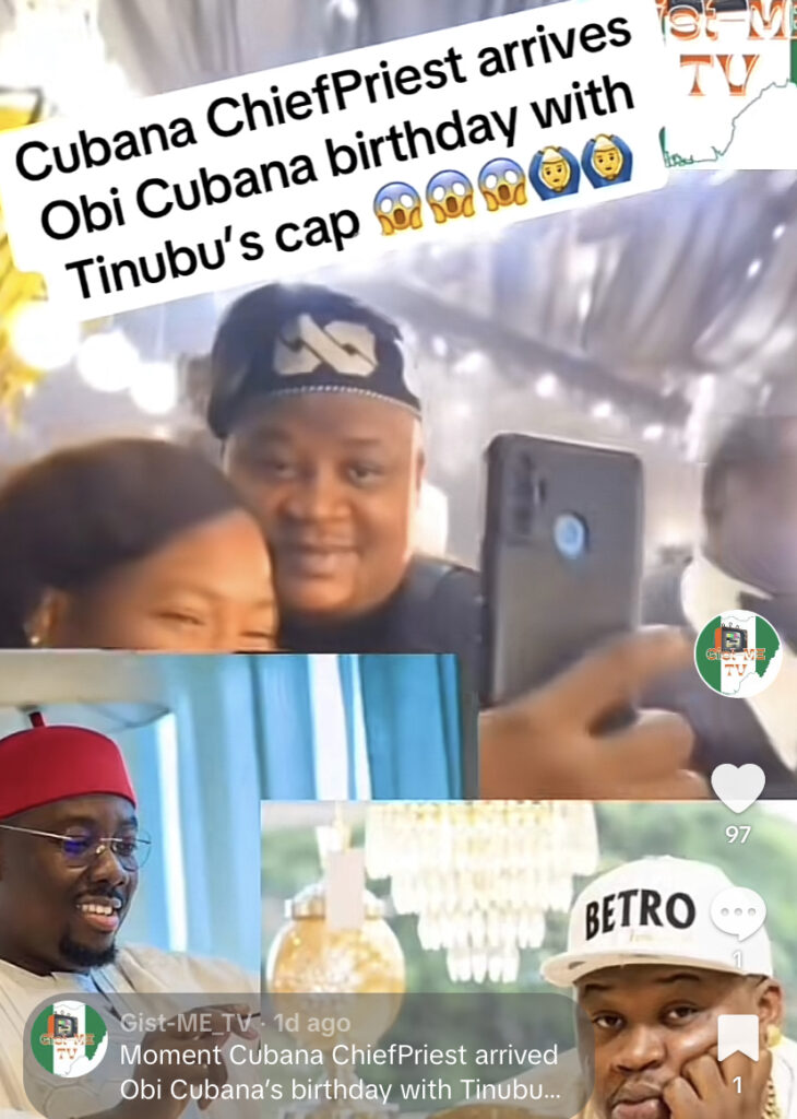 Cubana ChiefPriest: What It Means To Be A Tinubu Supporter At A Time Like This