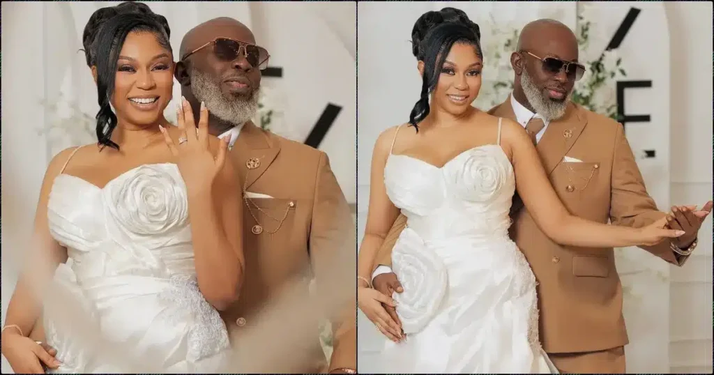 Enado Odigie, Tola Odunsi Celebrate Traditional Wedding In Benin