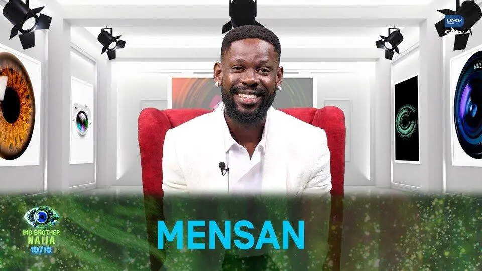 BBNaija Season 10: Mensan Emerges As Week Four’s ‘Most Influential’ Housemate