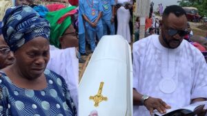 Nollywood Star Odunlade Adekola Lays Father, Pastor N.A. Adekola, To Rest In Otun Ekiti