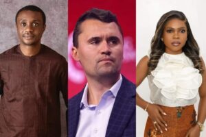Nathaniel Bassey, Victoria Orenze Pay Tribute To Charlie Kirk
