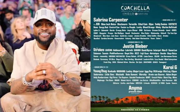 Davido Set For Historic Coachella 2026 Debut