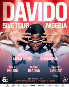 Davido Teams Up With Wema Bank Ahead Of Global Music Tour
