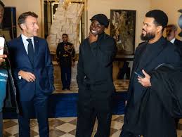 Davido Opens Up On Why He Met With French President Emmanuel Macron