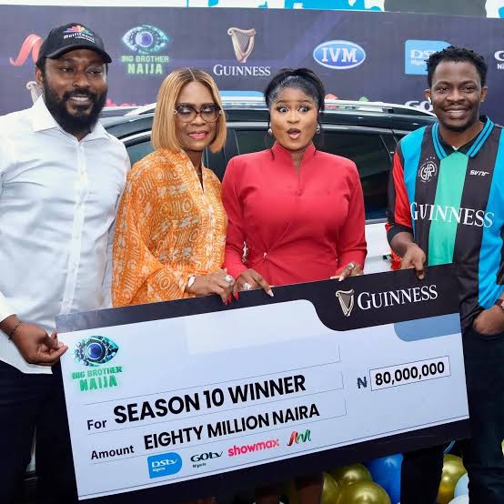 Video: BBNaija Season 10 Winner Imisi Receives Grand Prize in Lagos