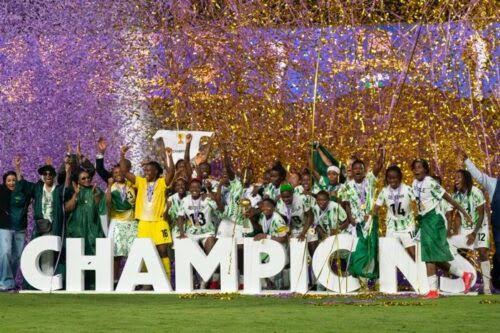 Super Falcons Win CAF Women’s National Team of the Year