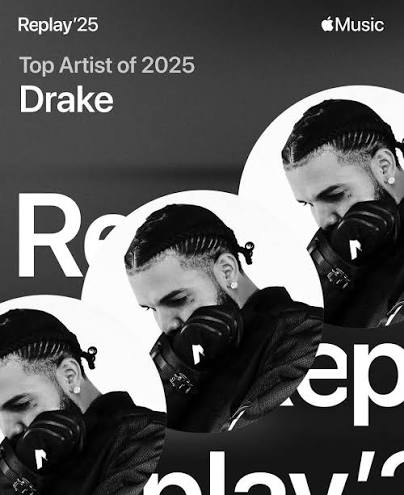 Drake Crowned Apple Music’s Top Artiste of 2025