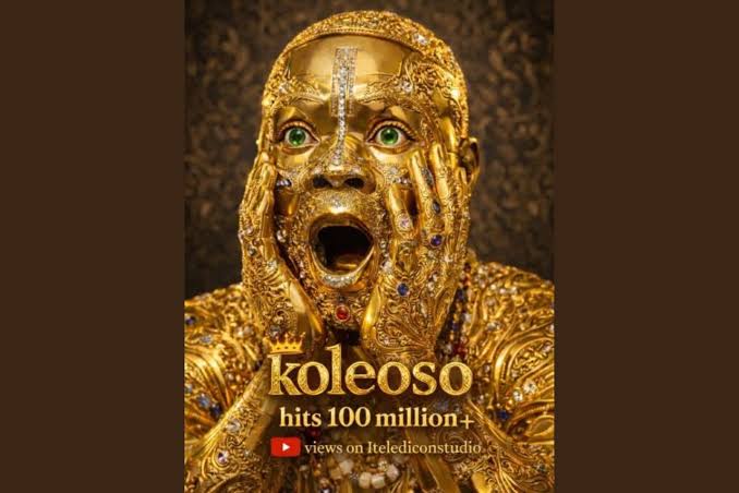 Yekini Ibrahim’s ‘Koleoso’ Makes History, Surpasses 100 Million Views On YouTube