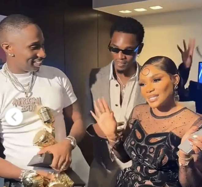 Juma Jux’s AFRIMA Win Sparks Emotional Moment With Iyabo Ojo