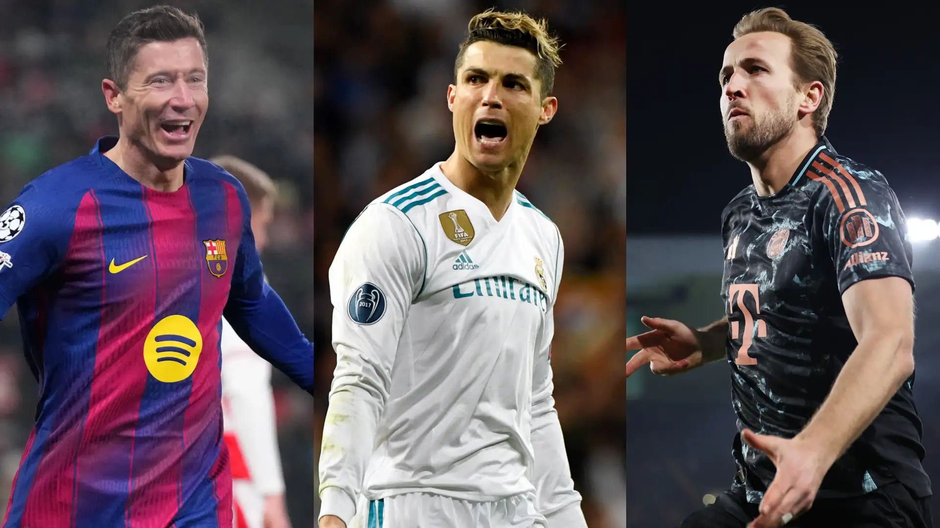 Lewandowski Joins Ronaldo, Kane & Neymar In Exclusive Goal Club