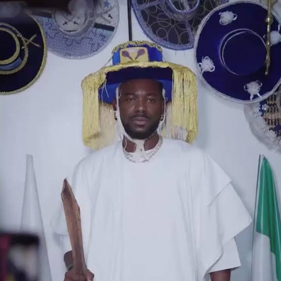 Adekunle Gold Honoured at Kosoko Palace 