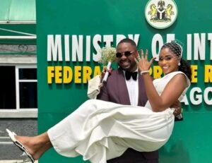 Cross Okonkwo Says “I Do” in Lagos Civil Ceremony