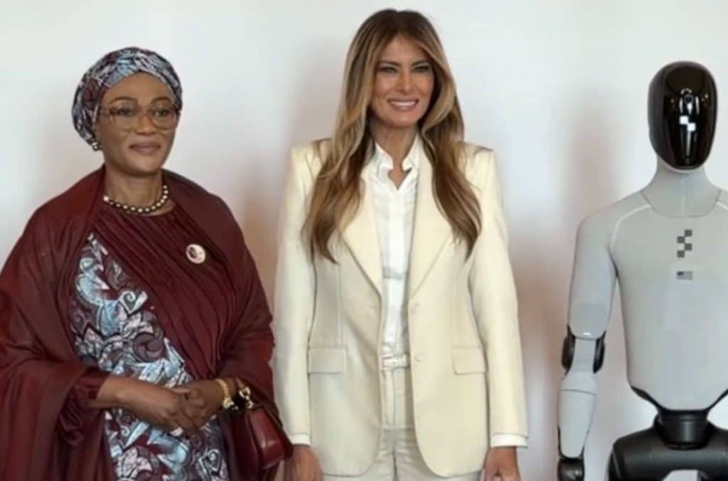 PHOTOS: Remi Tinubu Joins Melania Trump, Mrs Macron, Other First Ladies At White House Summit