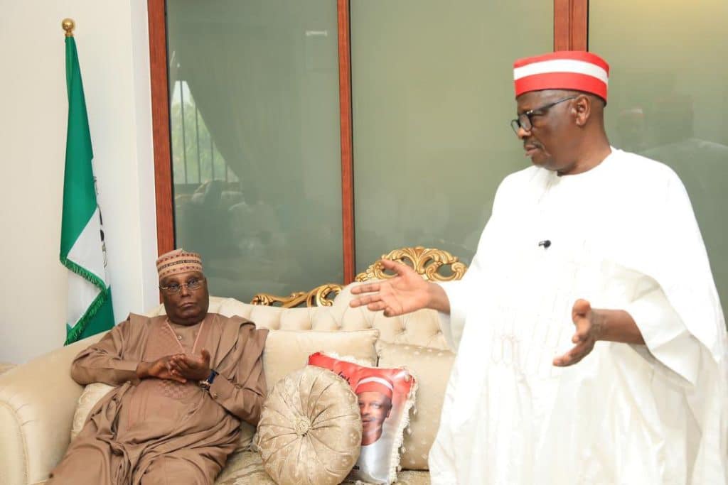 Atiku, Kwankwaso Hold Strategic Talks as ADC Accuses APC of Destabilisation