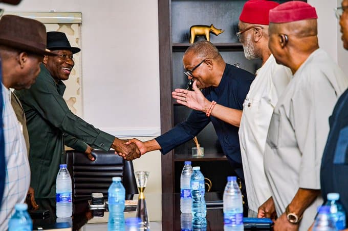 2027: Peter Obi Meets Goodluck Jonathan as Consultations Intensify