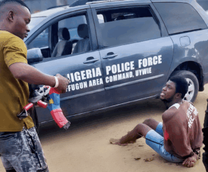 Delta State: Trigger-Happy Police Officer Arrested After Shooting Handcuffed Suspect 