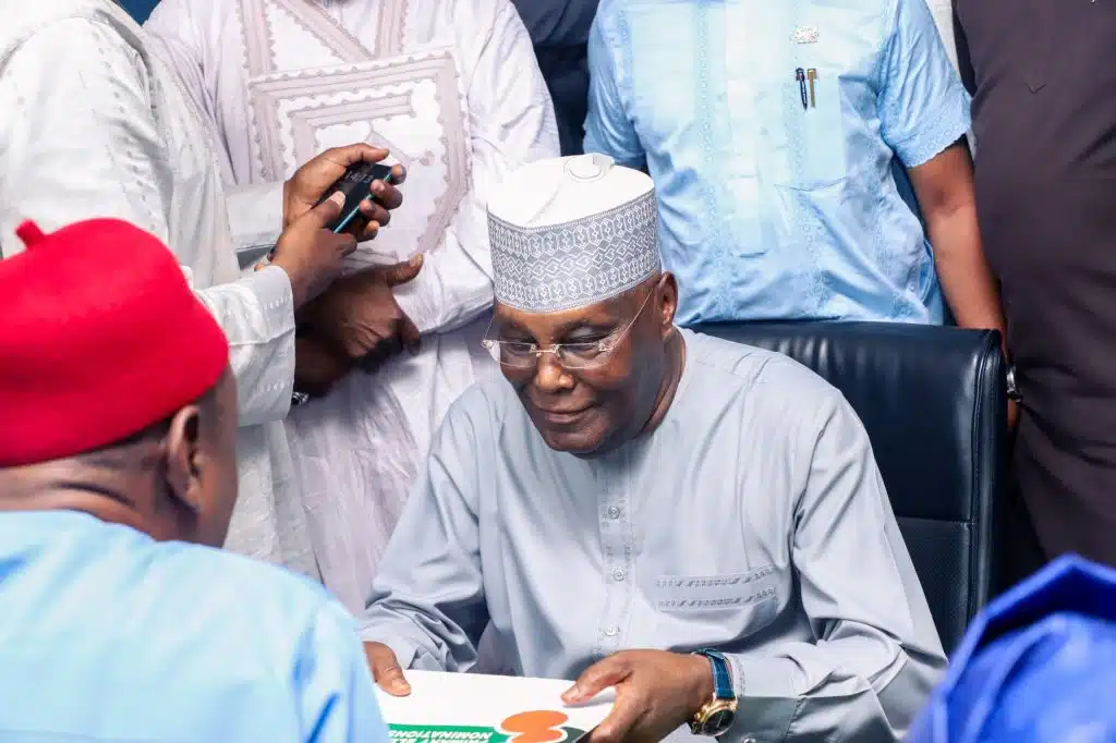 2027 Election: Atiku Picks ADC Nomination Forms in Abuja