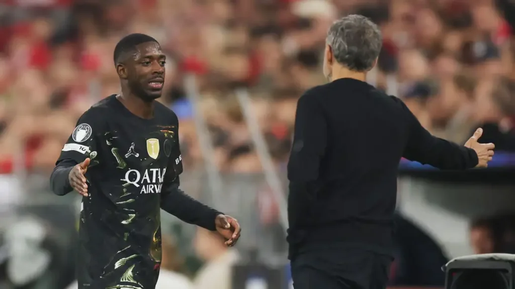 Enrique Hails Dembele’s Defensive Mindset