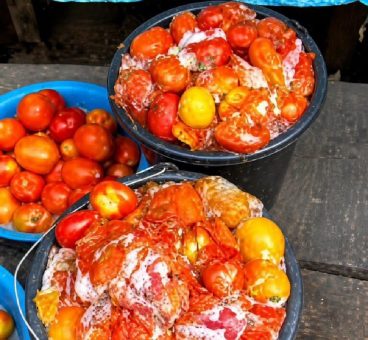 At many Nigerian markets, cheaper tomatoes attract struggling buyers. Aproko Doctor believes those bargains carry hidden dangers...