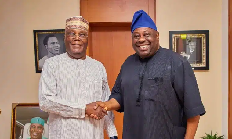 Atiku Abubakar Meets Dele Momodu as Running Mate Talks Gather Momentum
